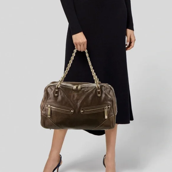 🤎✨Authentic✨ Gucci Large Capri Bowler Bag, perfect for weekend getaway! 🤎 - Picture 2 of 14